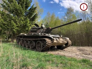 Erlebnis- / Geschenkgutschein Panzerfahrschule T55