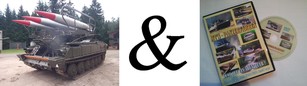 Erlebnis- / Geschenkgutschein Panzerfahrschule Raketenkomplex KUB & DVD "MT's Panzerfahren"